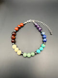 Bracelet 7 Chakras en pierres naturelles fait main – Maison Valorya